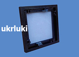 Люк напольный под плитку малоформатный