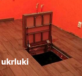Люк под плитку в пидлогу