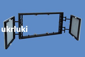 Укрлюки Люки под плитку двухдверные горизонтальные